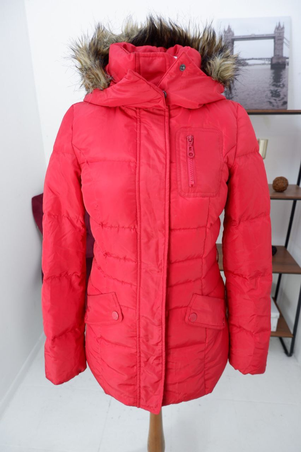 Куртка Clockhouse яркая демисезонная 44 размер