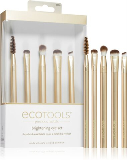 EcoTools Precious Metals - набор кистей (для глаз) /  5 шт.   / GTIN 079625438581