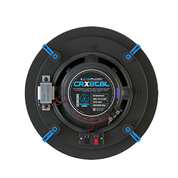 CVGAUDIO CRX8TBL потолочный динамик, Мощность 3,75/7,5/15/30W, 100V