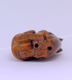 Нэцкэ Две мыши