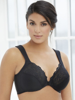 Бюстгальтер с фронтальной застежкой (Размер: 105C) (Цвет: черный)