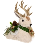 Фигурка новогодняя «Оленёнок с бантиком» 13,5*7,5*16 см