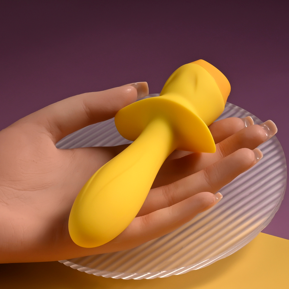 Анальный вибратор Mellow Yellow