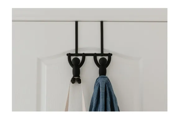 Вешалка надверная Buddy чёрная