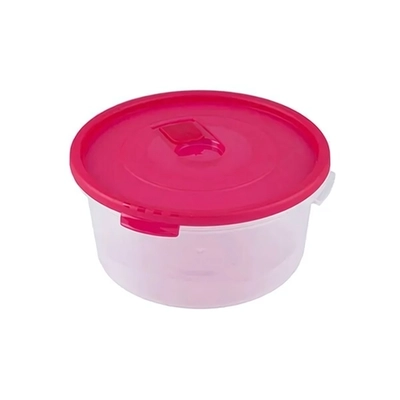 Контейнер для СВЧ 1,6л круглый с клапаном СМАЙЛ
