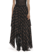 Юбка в клетку