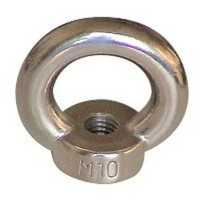 Рым-гайка метрическая 30х54х53хМ12 (внутренний х внешний диаметр х высота в мм х резьба) (10005832).