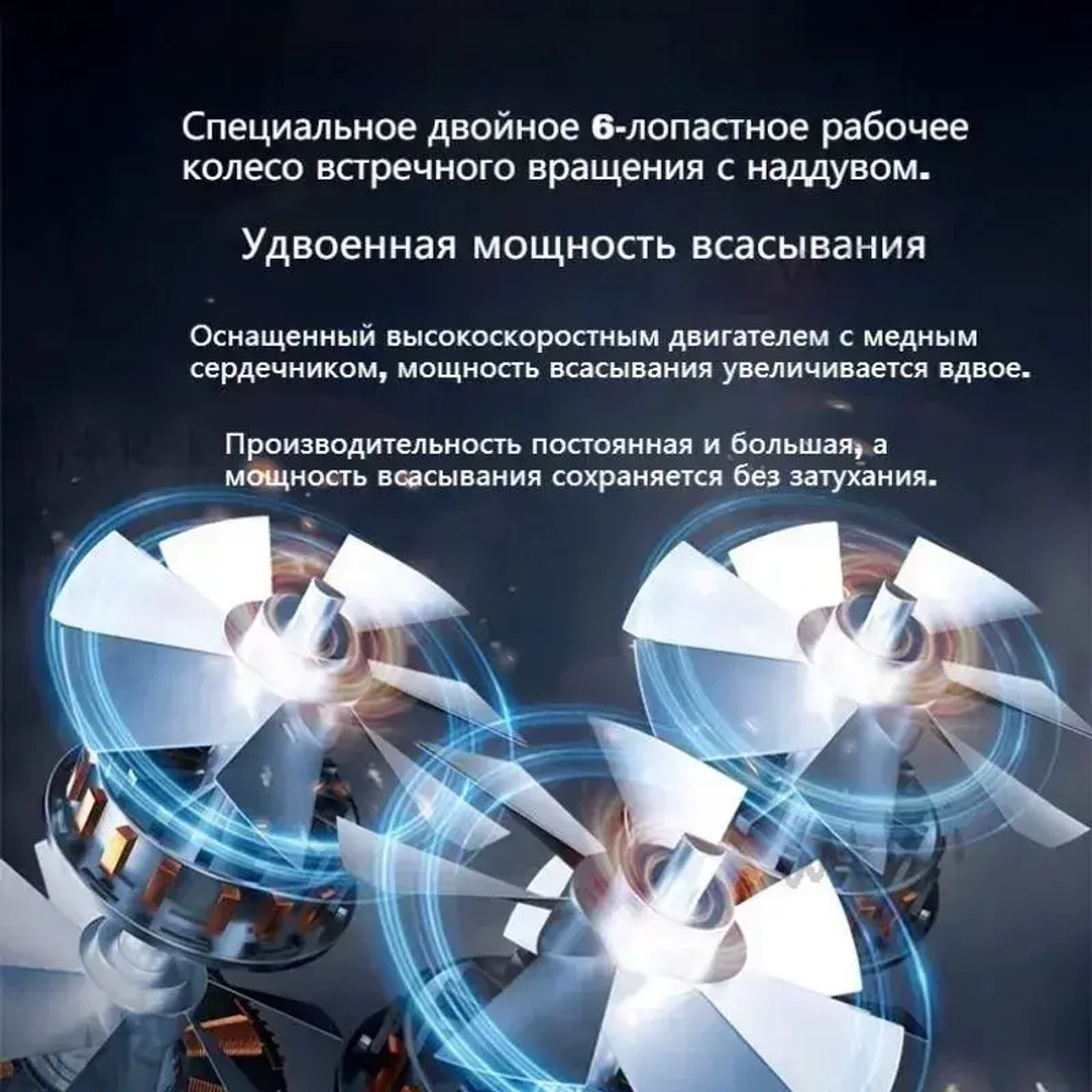 Строительный пылесос 20 л, 2000 Вт