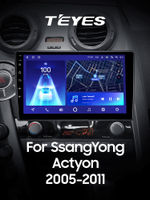 Teyes CC2 Plus 9"для SsangYong Actyon 2005-2011