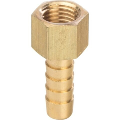 STOUT  Штуцер для шлангов 3/8" ВР 10 мм, латунь (SFT-0036-003810)
