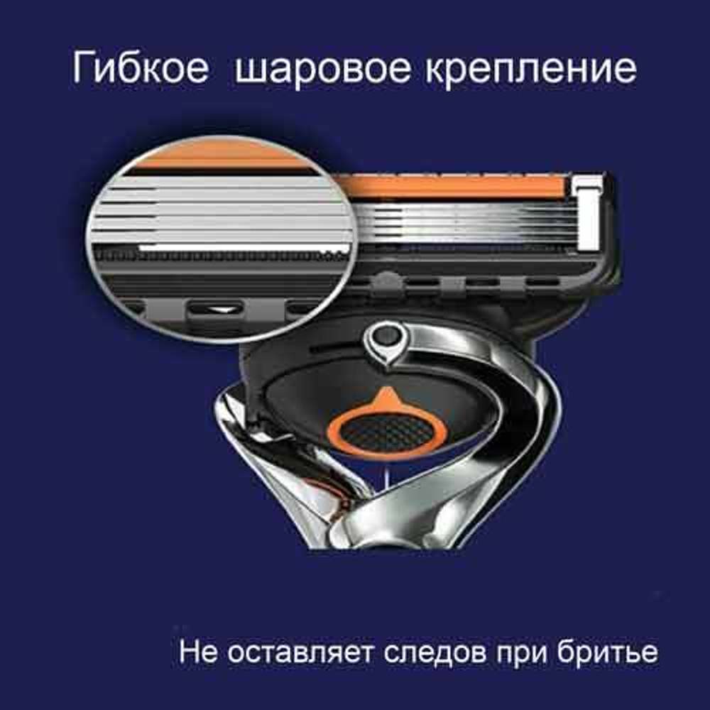 Бритва Gillette с 5 лезвиями
