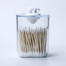 Контейнер для хранения 9х9х13.5см Qualy Polar bear ocean