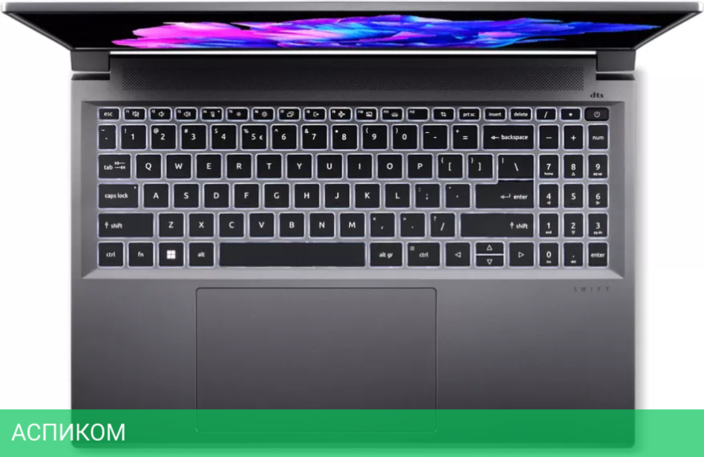 Ноутбук Acer Swift X SFX16-61G-R4J6 NX.KFPAA.001