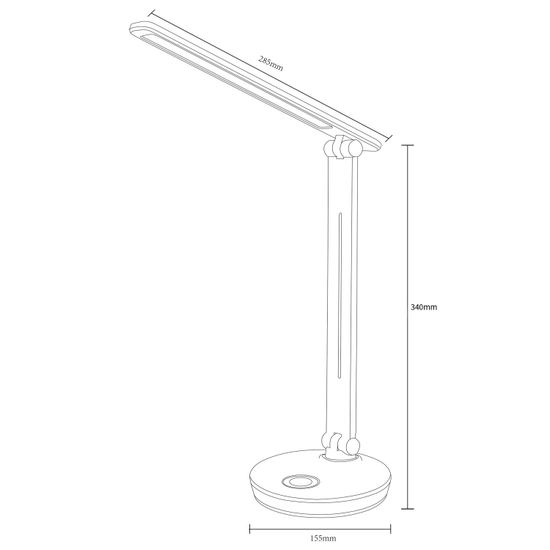 00623-0.7-01 BK светильник настольный