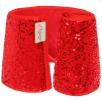 Декор для основания ёлки «Shine» d40*D56 см, h20см, Красный