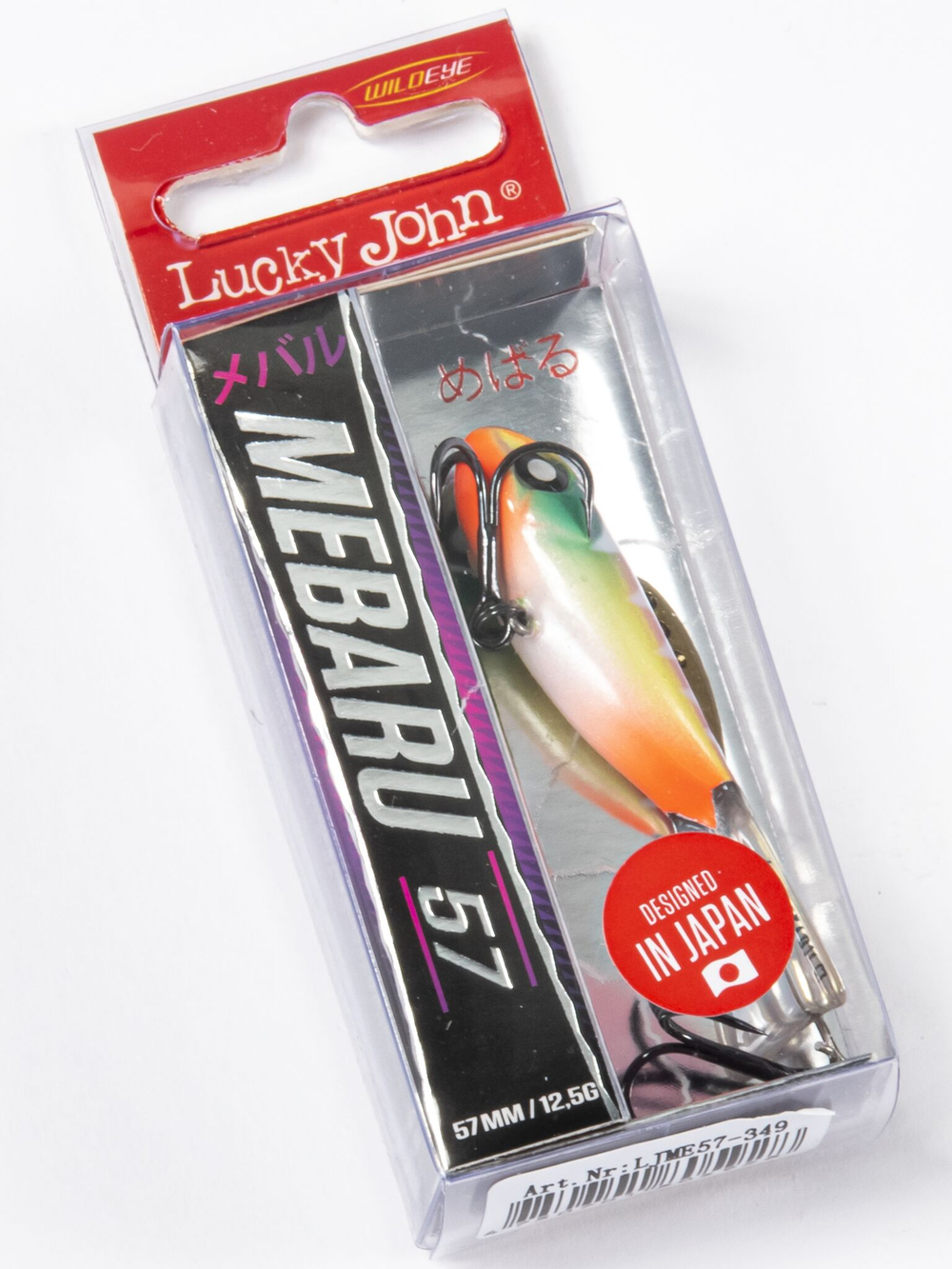 Балансир Lucky John Mebaru 57 мм, цвет 349