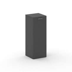 Fresco Шкаф узкий средний левый FRU.SU-202 (L) Базальт UM 450*460*1202