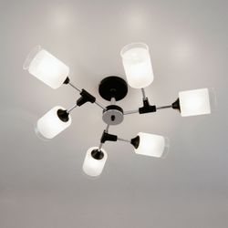 Citilux Эрик CL136165 Люстра потолочная Чёрная