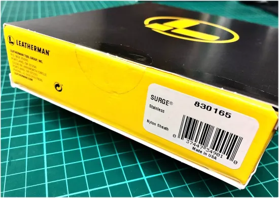 Leatherman мультитул surge, 21 функция, нейлоновый чехол