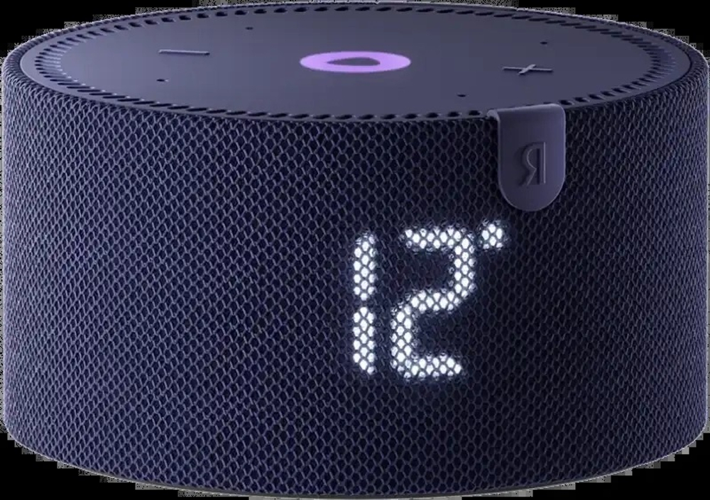 Умная колонка Яндекс Станция Мини с часами YNDX-00020B, Синий сапфир