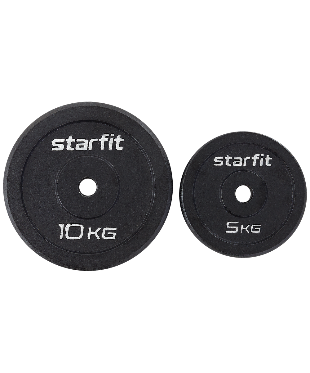 Диск чугунный BB-204 d=26 мм, черный, 5 кг