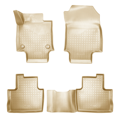 Ковры в салон Norplast/Unidec для Toyota RAV4 (2019-), Бежевый, МКПП, арт.NPA11-C88-711-B