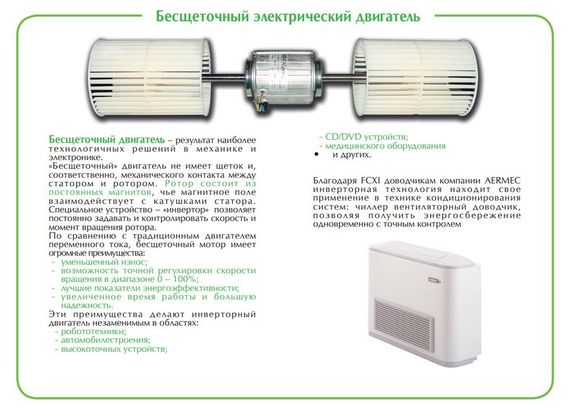 Напольно-потолочный фанкойл до 3.5 кВт Aermec FCXI 20 U — (3)