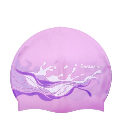Шапочка для плавания силиконовая Saeko CSP4 Wave