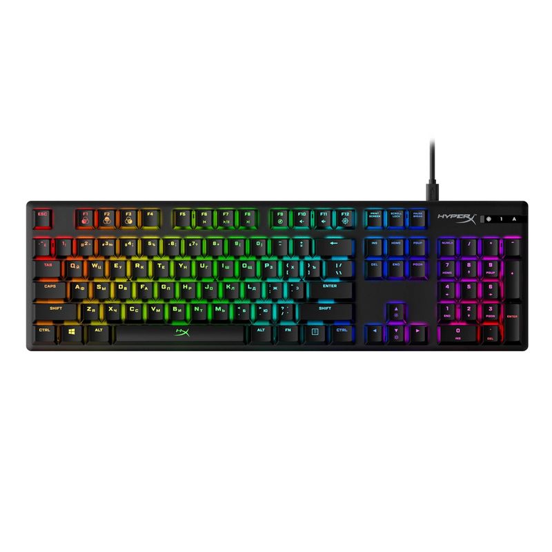 Клавиатура USB HyperX Alloy Origins Full Red