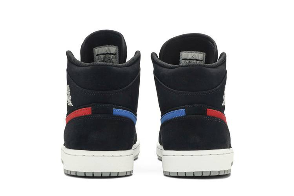 Кроссовки Jordan Air Jordan 1 Mid Black Red Royal