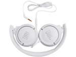 Гарнитура JBL Tune 500, 3.5 мм, накладные, белый
