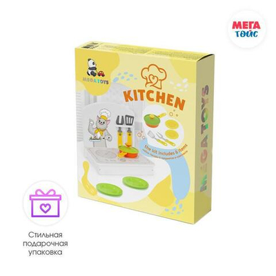 Кухня мини белая 7 предм. (Манюня)