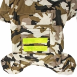 Дождевик для крупных пород собак «KOMFORT», принт хаки, р XL