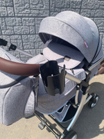 Коляска-трансформер 2в1 DAREX 608 Серый текстиль