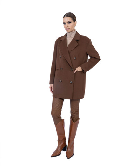 Полупальто пиджачного кроя