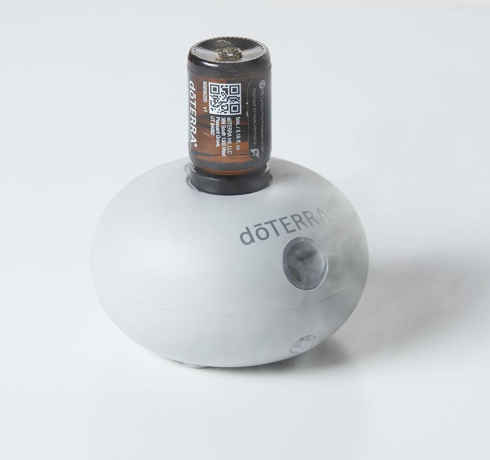 Портативный диффузор doTERRA Bubble с датчиком движения (серый)