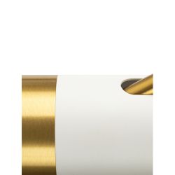 Светильник подвесной ЭРА PL33 WH/GD под лампу MR16 GU10 белый/золото | Подвесные светильники