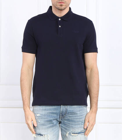 поло oz GUESS - темно-синий (M3GP55 KBL91)