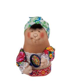 Народные промыслы ТК-726 Матрешка-шкатулка «Марфуша с ложкой» мал.