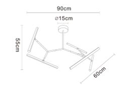 Люстра на штанге Arte lamp