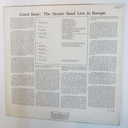 Винтажная виниловая пластинка LP Count Basie The Atomic Band Live In Europe (Italy 1988)