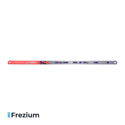 Полотно ножовочное 300 мм 24 TPI по дереву, пластику, трубы из нержавеющей стали, уголки из чугуна, медные трубы, конструкционные материалы