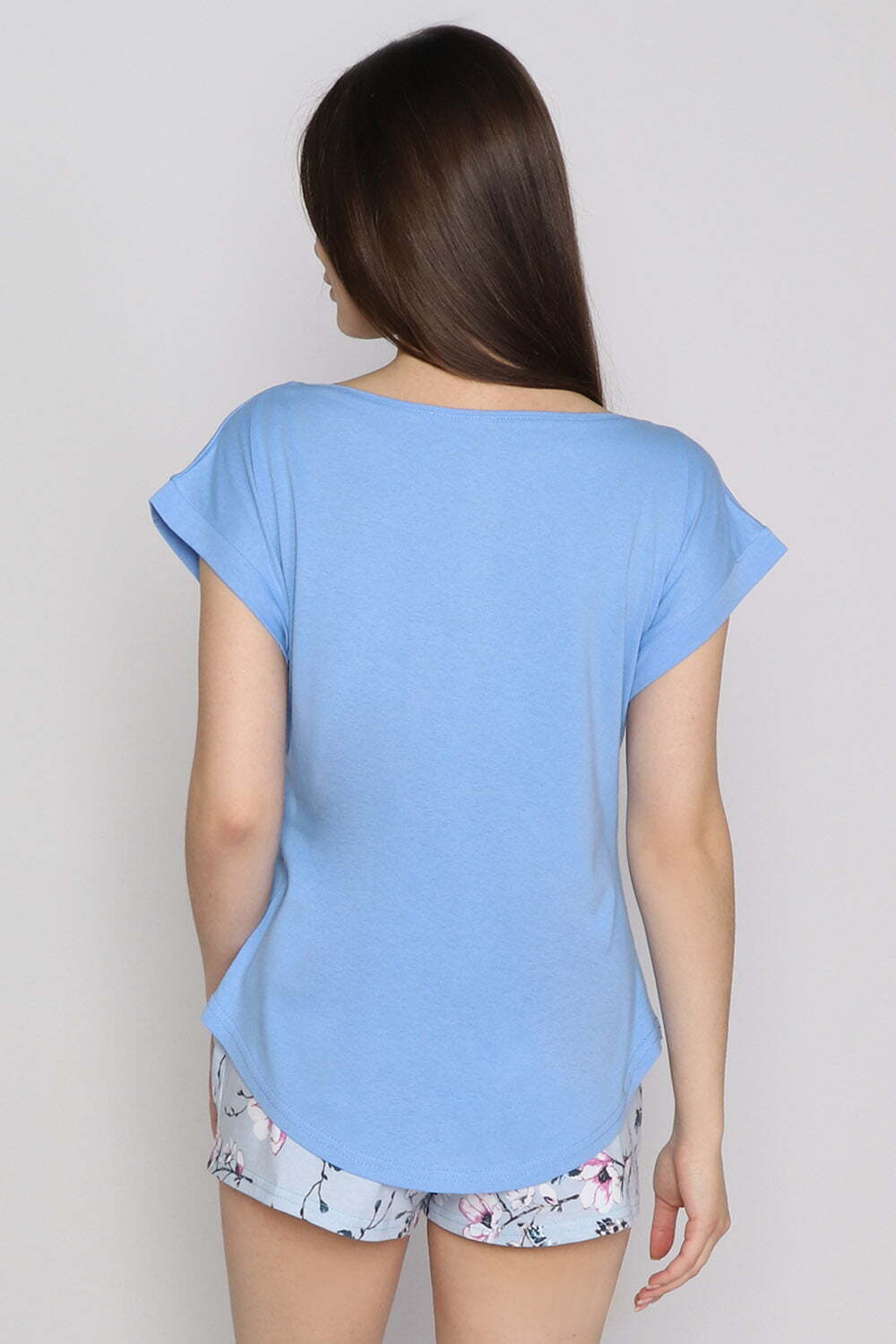 Пижама женская "ПОЗИТИВ" футб+шорты КЖ 0191