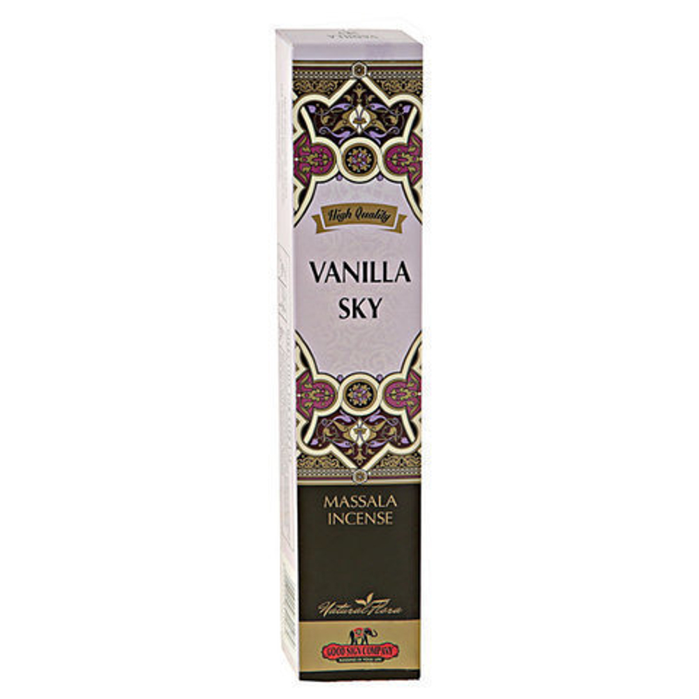 Good Sign Vanilla Sky Благовоние-масала Ванильное небо, 7 шт, 6-8 г