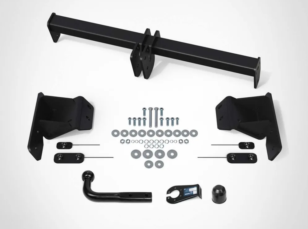 Фаркоп с элект. Smart, для Chevrolet Onix II поколение SD 2019-н.в., шар A, 1200/75 кг, F.1014.001, Berg (паспорт, сертификат)