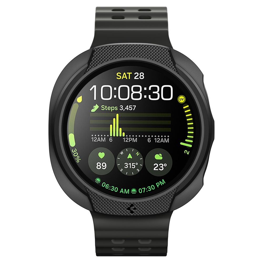 Ремешок Spigen Liquid Air для Galaxy Watch 8 (40 mm) черный