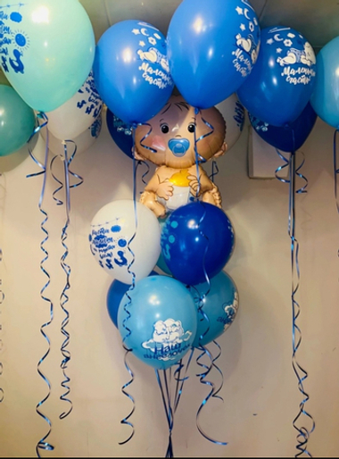 Шарики на выписку