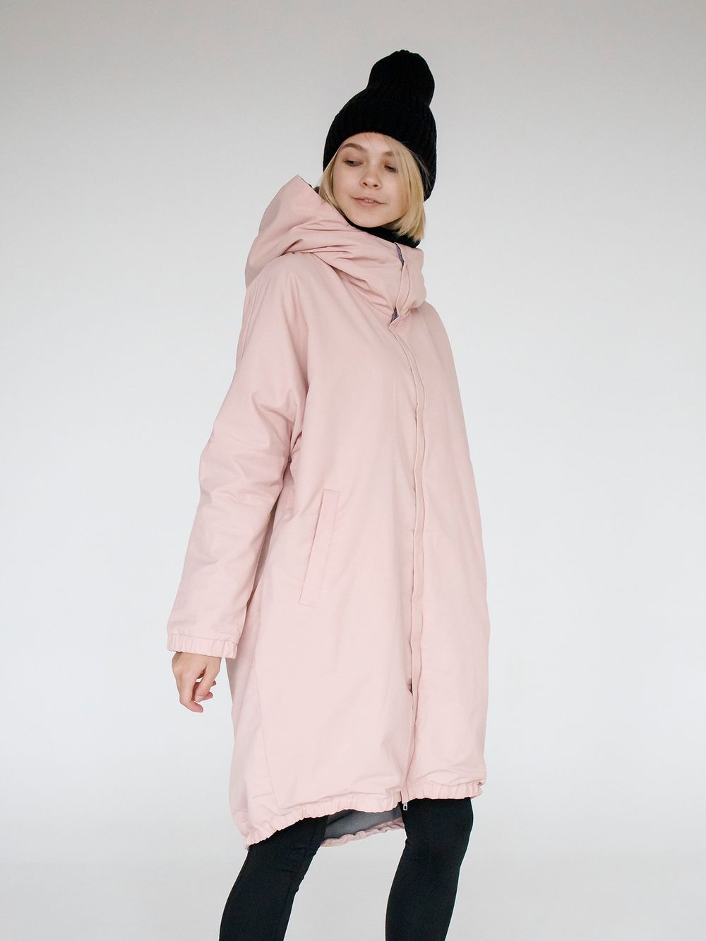 Парка ko-ko-ko Пудровая Нежно-Розовая