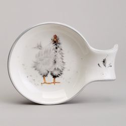 ПОДСТАВКА ПОД ЛОЖКУ LEFARD "FUNNY HENS" 15*11,5*2,5 СМ (КОР=48ШТ.)