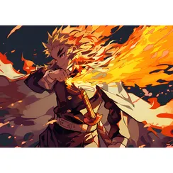 Постер Kyoujurou Rengoku - Demon Slayer